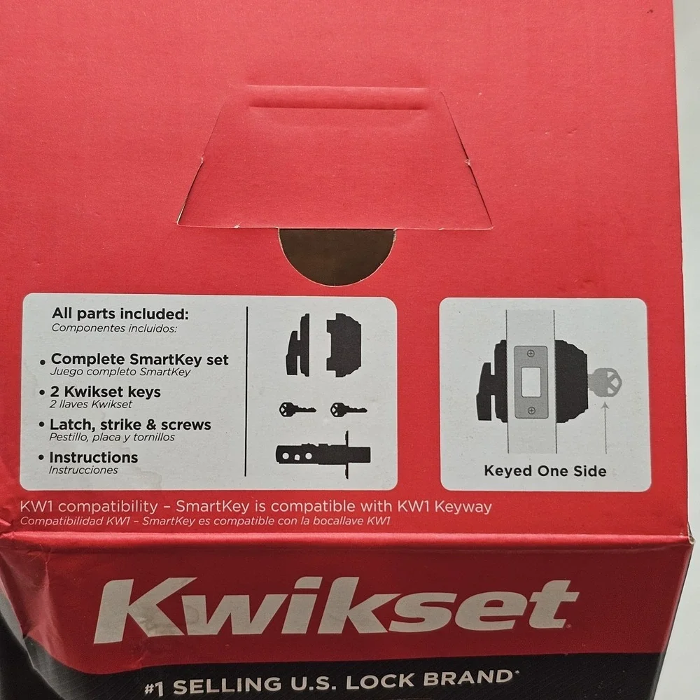Kwikset Signatures 980 Deadbolt Series Polished Brass w/SmartKey Single Cylinder